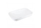 Umývadlo na postavenie na dosku Corsan Intero obdĺžniková 53x33,5x17 cm s uzáverom klik-klak bielym