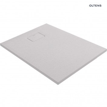 Oltens Bergytan sprchová vanička pravouhlý 100x80 cm RockSurface - čierna 