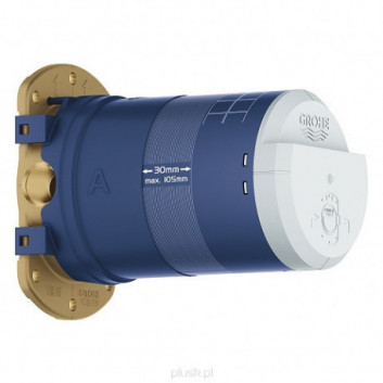 Batéria sprchová Grohe Essence stenová, páková - warm sunset