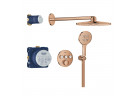 Podomietkový Sprchový set Grohe Grohtherm SmartControl s hlavovou sprchou Rainshower SmartActive 310 - warm sunset
