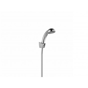 Sprchový set Ravak 902.00 zawierający hadica, płaską slúchadlo i wspornik - chróm