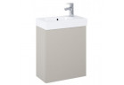 Umývadlo Roca Mini-N z szafką wiszącą 45x24 cm (bez syfonu) - fume matnéný 