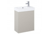 Umývadlo Roca Mini-N z szafką wiszącą 45x24 cm (bez syfonu) - fume matnéný 
