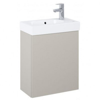 Skrinka kúpeľňová Roca Alpine podumývadlová 60 cm, s 2 zásuvkami - čierna matnéný