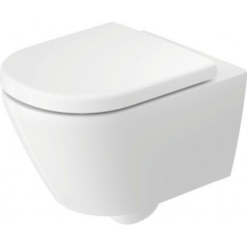 Misa WC Závěsná Duravit D-Code, 54x35,5 cm HygieneGlaze, s policou - biela