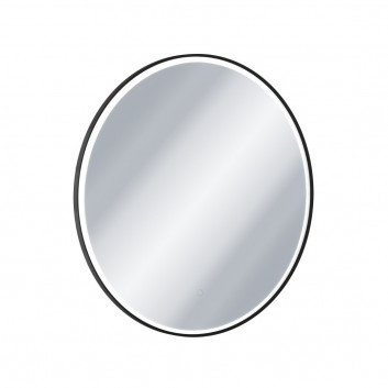 Zrkadlo Pravouhlé Excellent Revia, závesné, 100x50cm, čierna matnéný