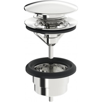 Závěs zmiesavača HansaGenesis - chróm