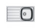 Drez Franke Spark SKL 611-62/44 vstavaná, jednokomorowy z ociekaczem - brúsená oceľ len
