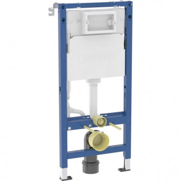 Modul podmietkowý Geberit Duofix Basic do WC wiszącego, UP100 z wspornikami