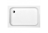 Sprchová vanička pravouhlý Sanplast Classic B/CL, 80x100x15+STB, biely EW