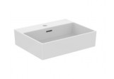 Umývadlo na postavenie na dosku Ideal Standard Extra 50x40 cm, s otvorom na batérie, z prepadom - biela