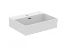 Umývadlo na postavenie na dosku Ideal Standard Extra 50x40 cm, s otvorom na batérie, z prepadom - biela