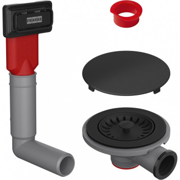 Súprava odtokový 3 1/2'' s ventilom mimośrodkowym bez syfonu- sanitbuy.pl