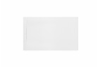 Sprchová vanička pravouhlý Roca Pyros, 100x90cm, kompozytowy, Stonex, z ukrytym odpływem - biely