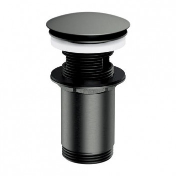 Zátka klik-klak do syfonu umywalkowego Omnires, miedź szczotkowana