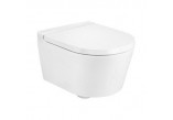 Misa WC Závěsná Roca Inspira Rimless Compacto 37x48 cm biela - sanitbuy.pl