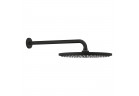 Horná sprcha Grohe Rainshower Cosmopolitan 310, rameno nástenné 380 mm, 1 strumień - phantom black