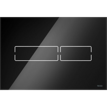 Tece Lux Mini Ovládacie tlačidlo sklo biele - sanitbuy.pl