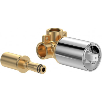 Batéria vaňová-sprchová Villeroy & Boch Dawn, páková, na montáž podmietkovy - chróm