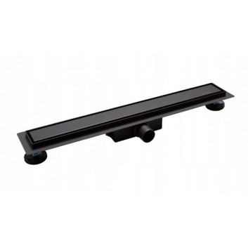 Žľab podlahový Balneo Duplex Next Gold 90 cm, dwustronny, s nehrdzavejúcej ocele szczotkowanej, z niskim syfonem i głębokim osadnikiem - zlatý 