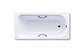Oceľová vaňa Kaldewei Saniform Plus 362-1 160x70 cm, z powierzchnią uszlachetnioną - alpská bielaa
