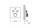 Batéria termostatická Grohtherm SmartControl do obsluhy trzech wyjść vody - nerez