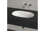 Umywalka Villeroy & Boch O.Novo, podblatowa, Biały Alpin Ceramicplus, 530x320 mm, z przelewem- sanitbuy.pl