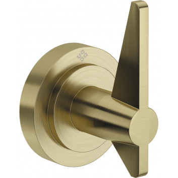 Závěs bodový slúchadla Deante Round - zlato szczotkowane