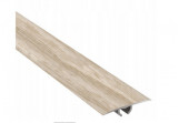 Profil zakończeniowy okleinowany Arbiton do podłóg, dĺžka 186 cm, šírka 3 cm - farba CS3 (dub loft)