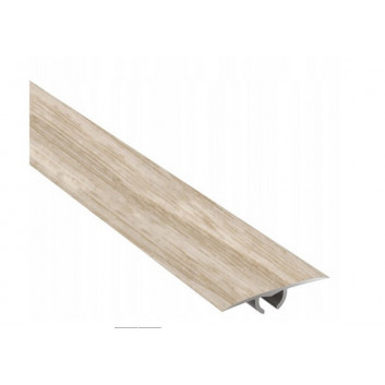 Profil zakończeniowy okleinowany Arbiton do podłóg, dĺžka 186 cm, šírka 3 cm - farba CS3 (dub loft)