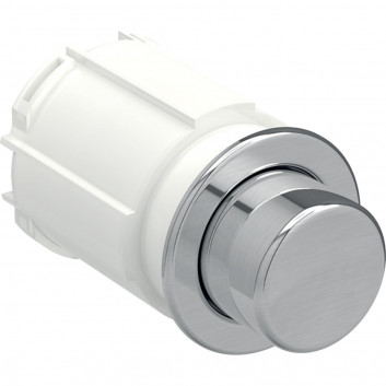 Pneumatnénýyczny Tlačidlo uruchamiający WC Geberit Typ 10, ręczny, podomietkový, Sigma 8cm dwudzielny, chróm matnéný, easy-to-clean