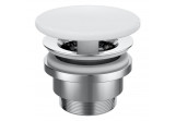 Zátka niezamykany Ideal Standard na umývadlov bez prepadu - biely