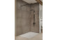 Pevná bočná stena Huppe Pure Elegance Walk-In z ruchomym segmentem Pravé 100cm Anti Plaque 