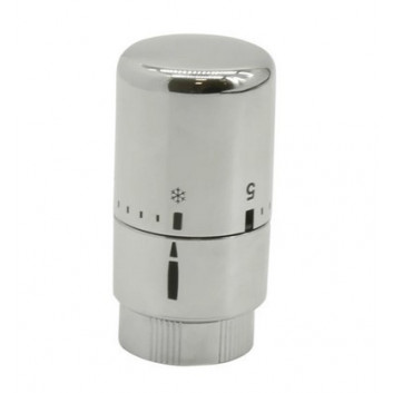 Termostatická hlavica Irsap - biela/ chróm- sanitbuy.pl