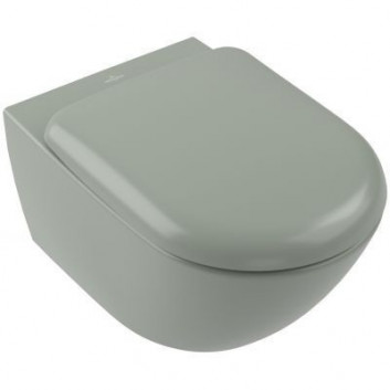 Misa závesné WC Villeroy&Boch Antao, 56x37 cm, bez kołnierza, Almond CeramicPlus