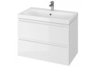 Nábytková súprava Cersanit Moduo umývadlo z szafką 80 cm (do samodzielnego montażu) - biely 