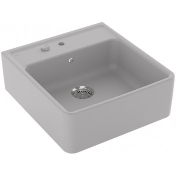 Drez keramický jednokomorowy 59,5x63x22 cm Villeroy & Boch