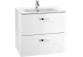 Zestaw szafka + umywalka Roca Victoria Basic Unik 60 cm biały, 2 drzwi- sanitbuy.pl
