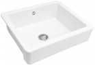 Drez keramický Deante Sabor, 615x485 mm, jednokomorowy farmhouse - biely