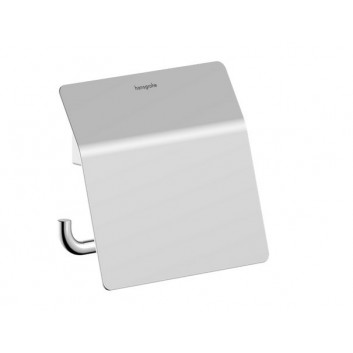 Závěs toaletního papíru Hansgrohe AddStoris s policou - chróm