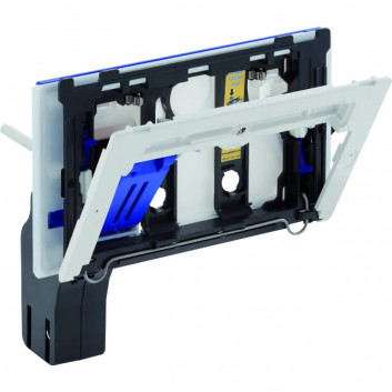 Súprava s otvorom do włożenia tabletek Geberit Kombifix Duofresh, do spłuczki podomietkovej Sigma 12 cm