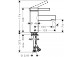 Umyvadlová batéria Hansgrohe Zesis S páková 70 CoolStart s&nbsp;umývadlovou výpusťou Push-Open - chróm