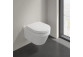 Závesné wc Villeroy&Boch Architectura, 53x37 cm, odtok tylny, bezkołnierzowa (DirectFlush), z powłokami AntiBac i CeramicPlus - alpská bielaa