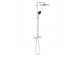 Sprchový set Grohe Euphoria System 260 s termostatom na montáž na stenu, s hlavovou sprchou okrągłą 26 cm - phantom black