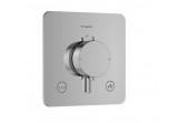Batéria termostatická Hansgrohe Ecostat Comfort Q do 2 prijímačov, podomietková - chróm