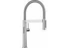 Drezová batéria Blanco CULINA-S II Mini Sensor PVD steel - brúsená oceľ
