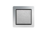 Odtok bodový Wiper WP Invisible (Súprava) 10x10 cm, sifón Curling (vertikálny) - szlif