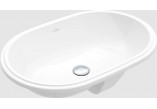 Architectura Umývadlo pod dosku, 570 x 375 x 175 mm, Weiss Alpin CeramicPlus, z prepadom