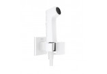Bidetová Ručná sprcha Hansgrohe Bidette 1jet E EcoSmart so zmiešavačom, držiakom i hadicou sprchovým 125 cm - čierna matný