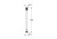 Sprchovou hadicou Grohe VitalioFlex Kov Long-Life, 125 cm - chróm